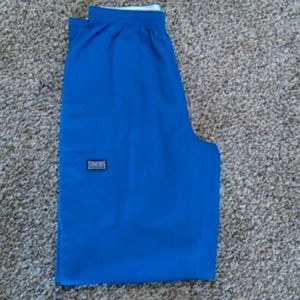 Cherokee scrub pants royal blue